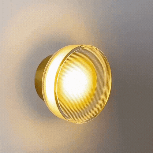 Nordic Round Wall Light – Modern LED Wall Lamp for Bedroom and Hallway