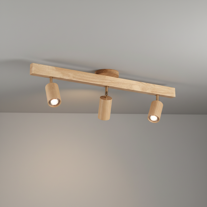 Adjustable Spotlight Wooden - Ecobeam