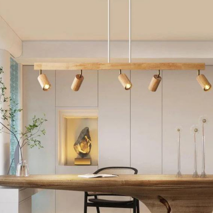 Adjustable Spotlight Wooden - Ecobeam