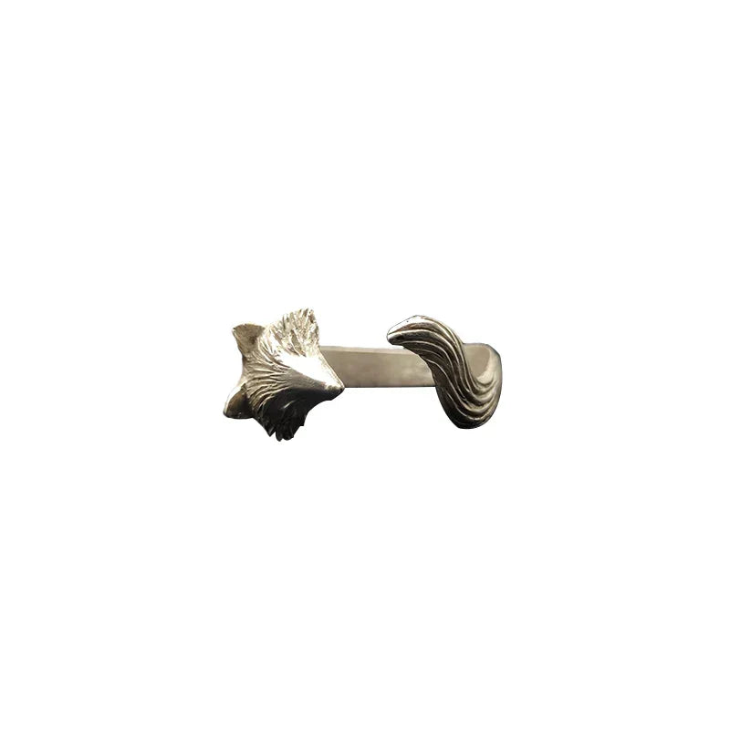 Silver Fox Ring for Women