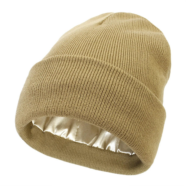 Silk-Lined Winter Hat - Noor
