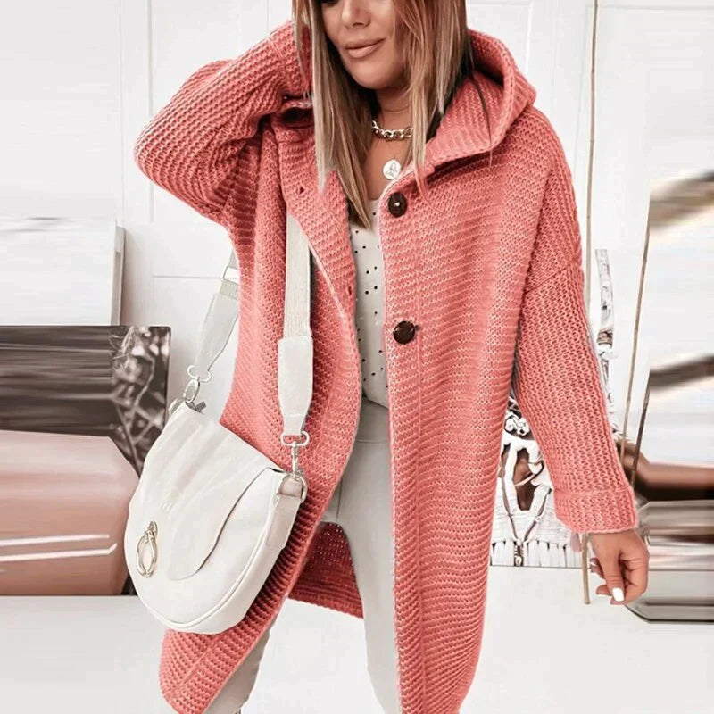 Knitted Cardigan Cozy Elegance for Cooler Days