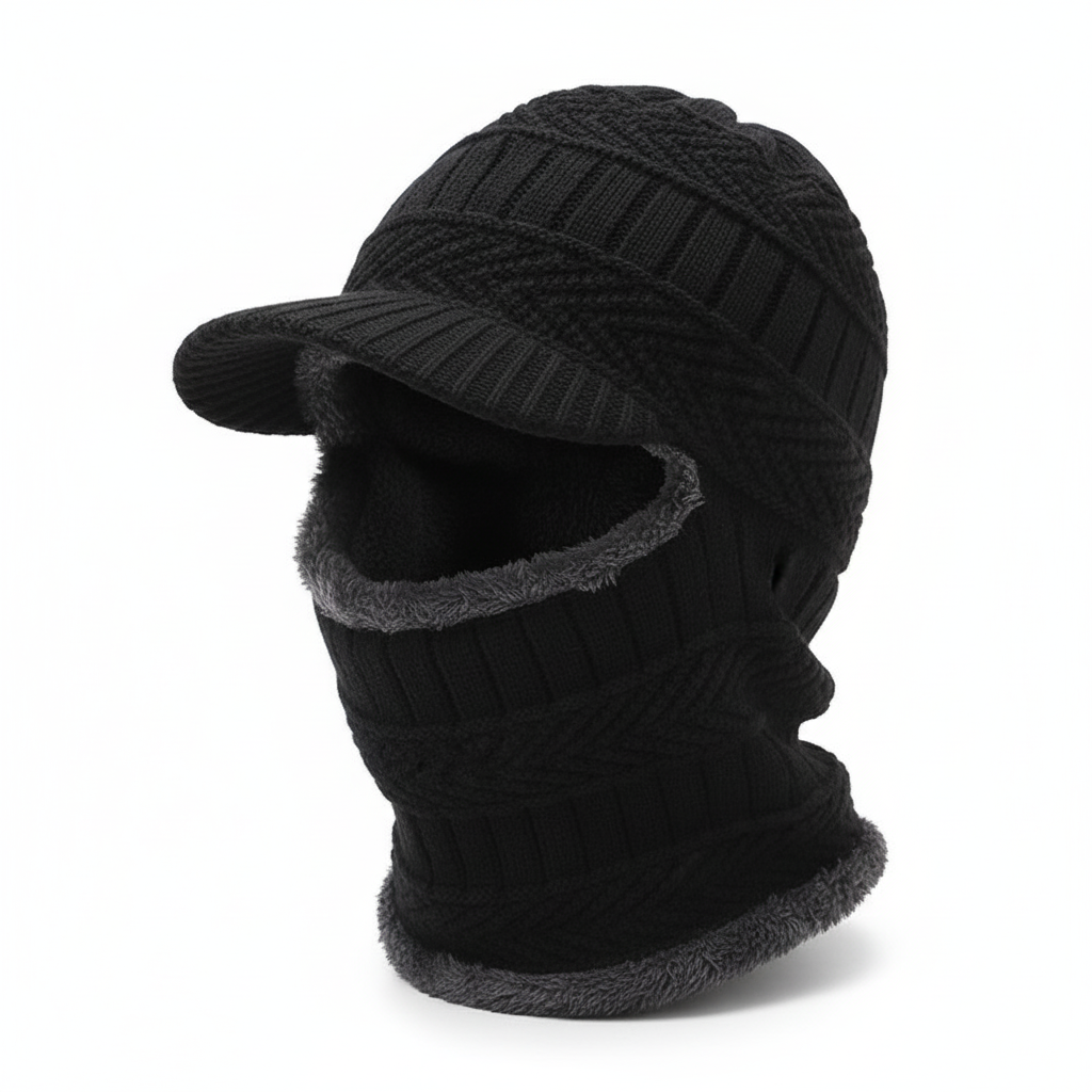 Warm Hat with Face Protection - WinterCap