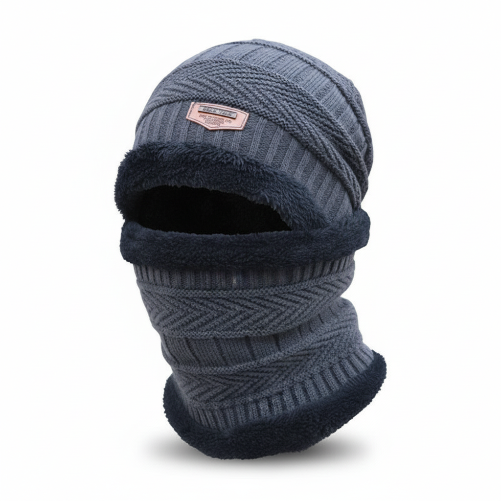 Warm Hat with Face Protection - WinterCap