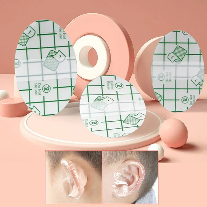 Waterproof Ear Protection Pads for Children During Bathing, Showering and Swimming