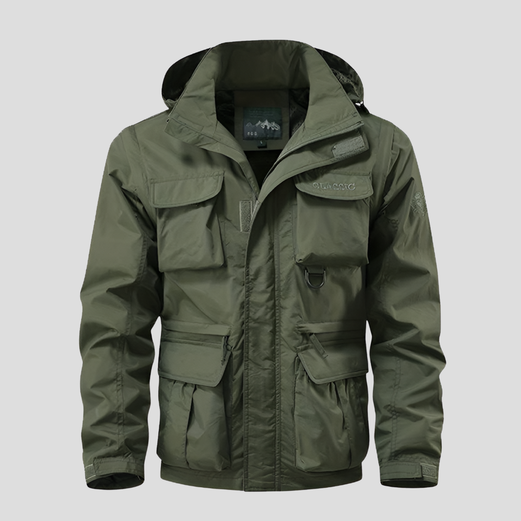 Men’s Waterproof Military Style Coat