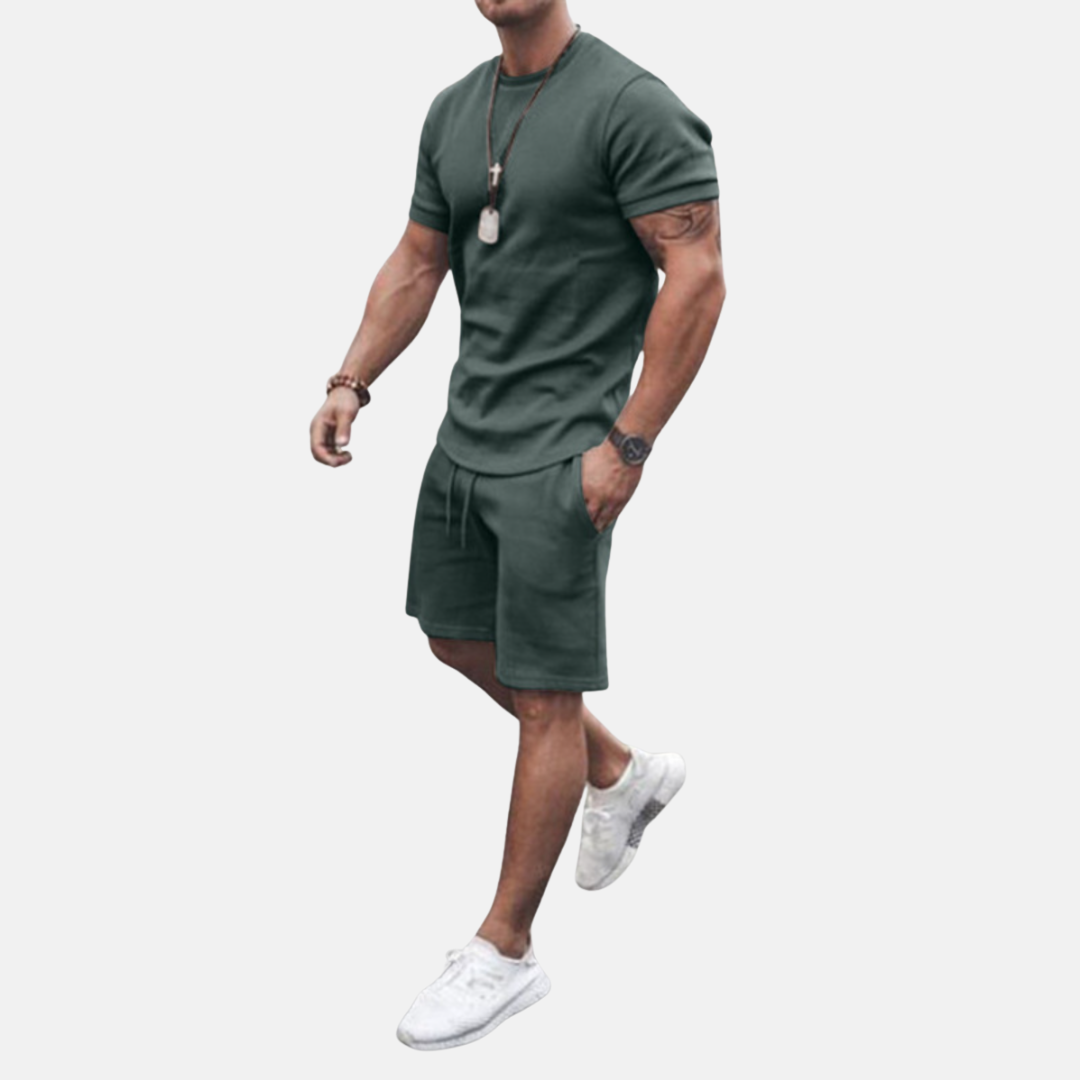 Casual Two-Piece Summer Set for Men