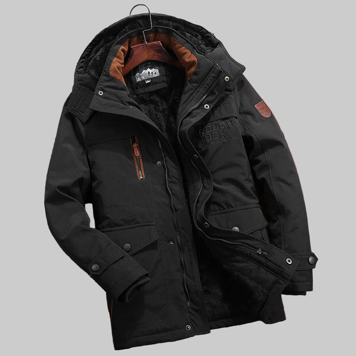 Men’s Quilted Hooded Jacket