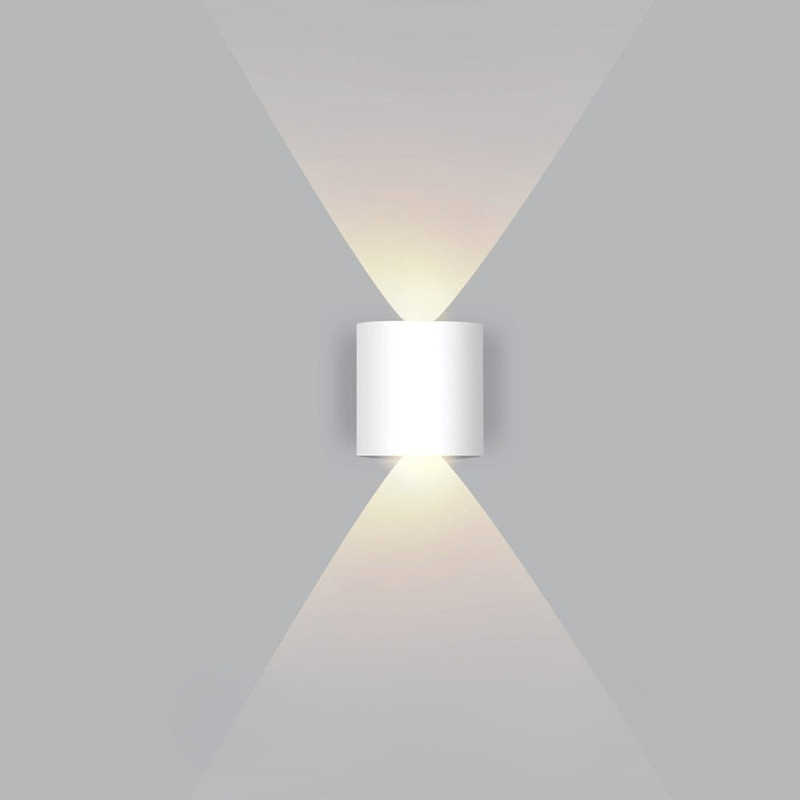 Waterproof LED Outdoor Wall Light – Slim Aluminum, Energy-Saving