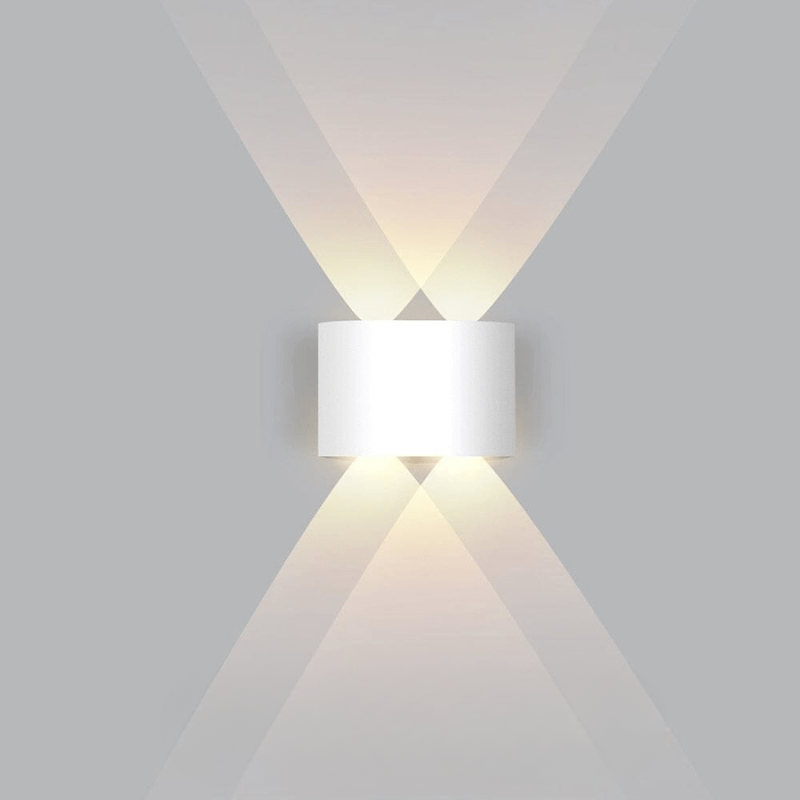 Waterproof LED Outdoor Wall Light – Slim Aluminum, Energy-Saving
