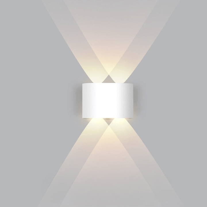 Waterproof LED Outdoor Wall Light – Slim Aluminum, Energy-Saving