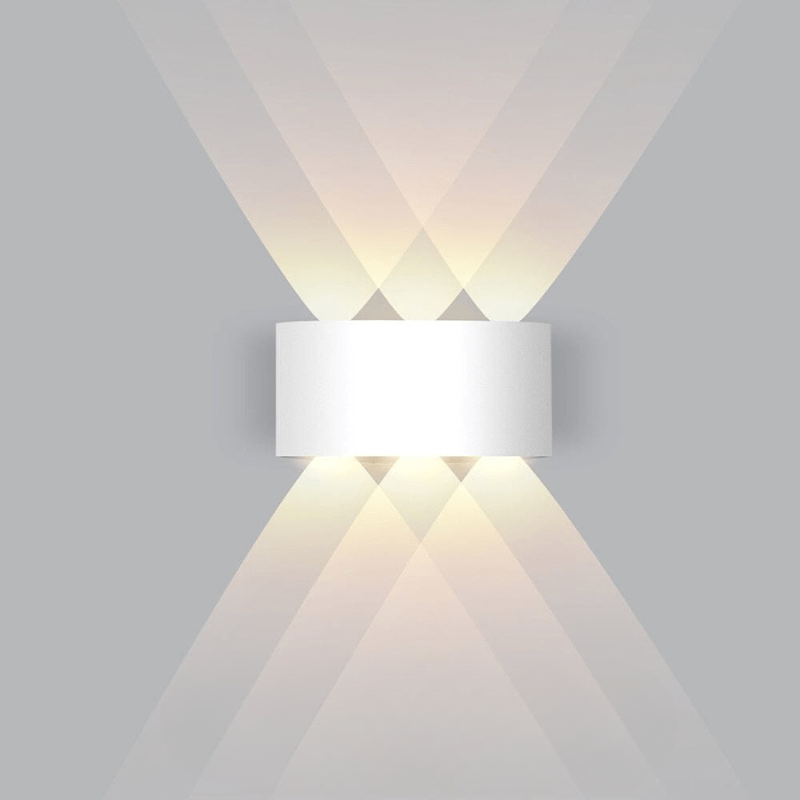 Waterproof LED Outdoor Wall Light – Slim Aluminum, Energy-Saving