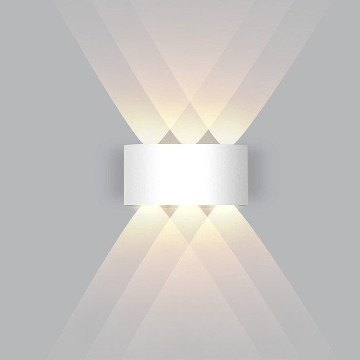 Waterproof LED Outdoor Wall Light – Slim Aluminum, Energy-Saving