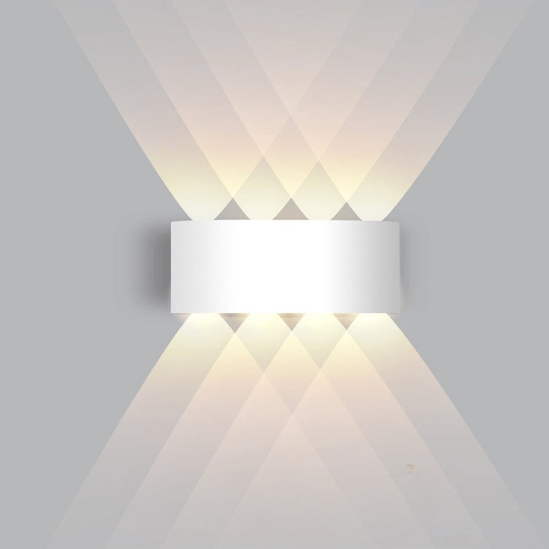 Waterproof LED Outdoor Wall Light – Slim Aluminum, Energy-Saving
