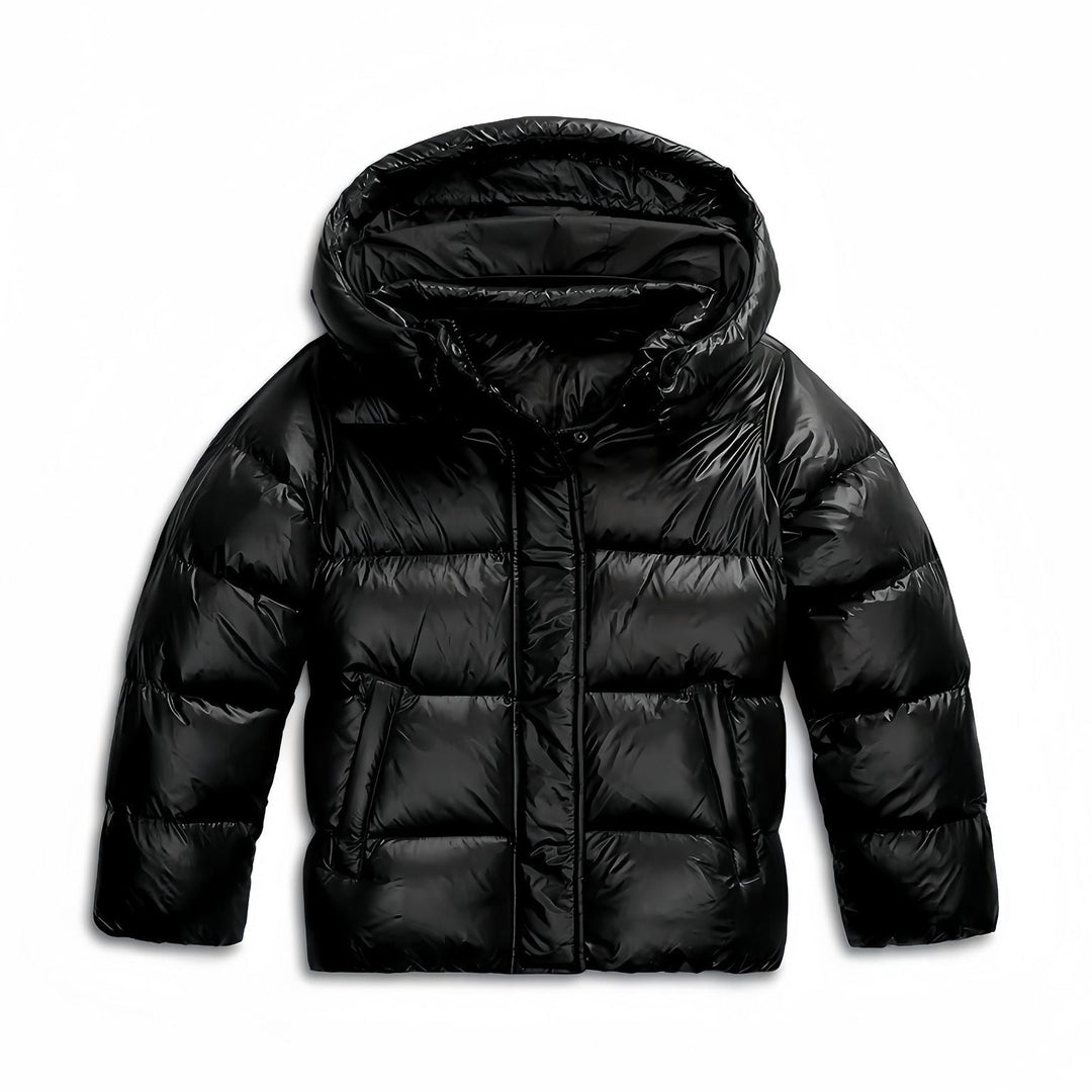 Women's Winter Jacket with Fixed Hood