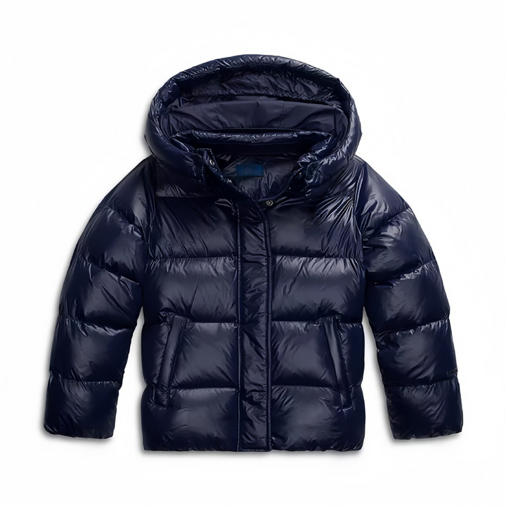 Women's Winter Jacket with Fixed Hood