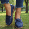 Orthopedic Wide-Fit Slip-On Loafers with Arch Support and Non-Slip Sole