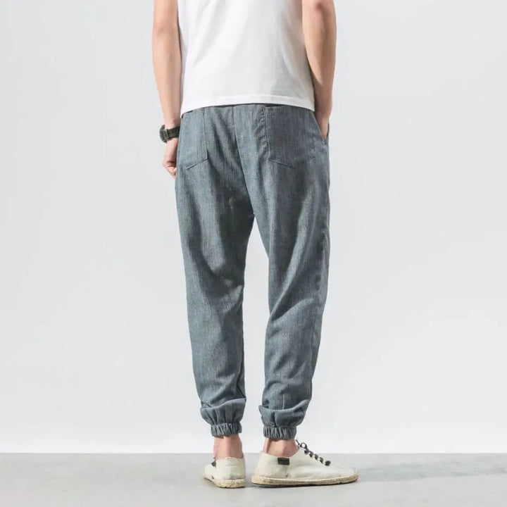 Men’s Cotton-Linen Comfort Pants – Lightweight Everyday Wear