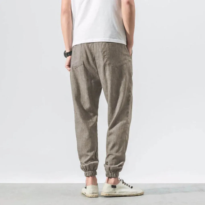 Men’s Cotton-Linen Comfort Pants – Lightweight Everyday Wear
