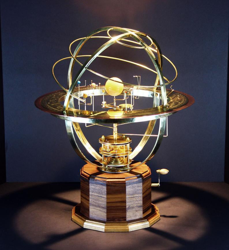 Solar System Grand Orrery Model – Detailed Planetary Display