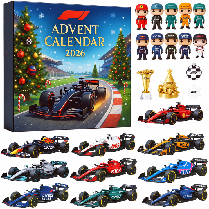 Formula 1 Racing Legends 2026 Advent Calendar