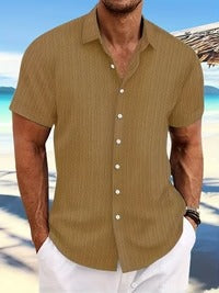 Summer Short-Sleeve Men's Shirt