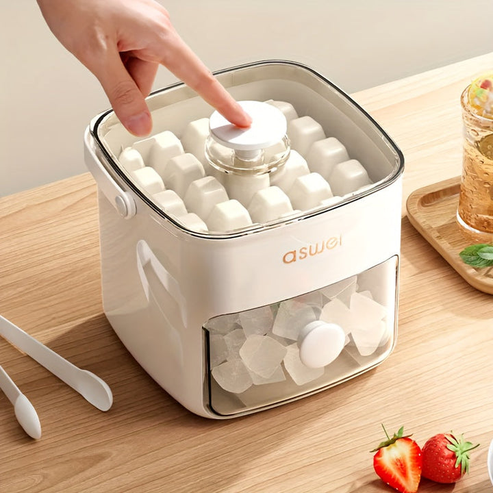 CrystalChill - Safe Ice Machine for Effortless Refreshment