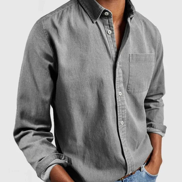 Men’s Denim Shirt Classic Denim, Refreshed for Modern Style