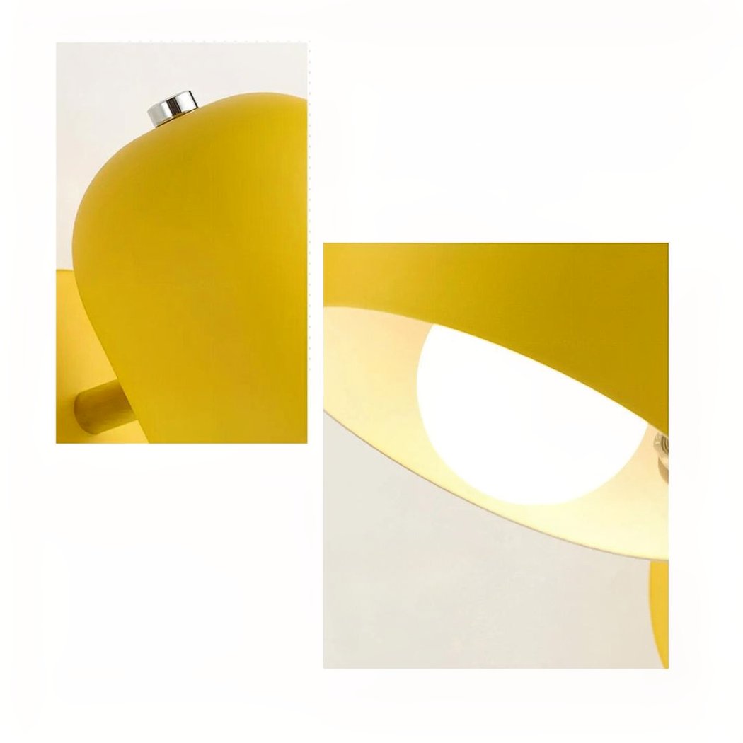 NordicGlow Scandinavian Wall Lamp – Colorful Accent with Atmospheric Light