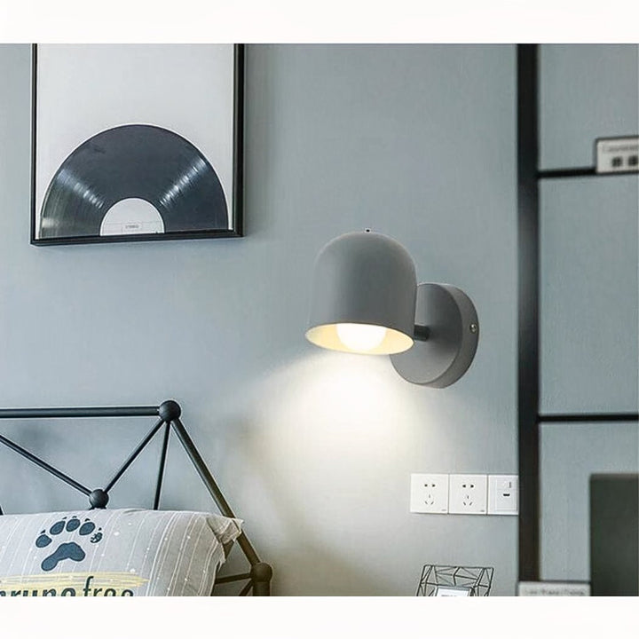 NordicGlow Scandinavian Wall Lamp – Colorful Accent with Atmospheric Light