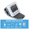 Automatic Home Wristband Blood Pressure Monitor with Portable Lcd Display and Heart Rate Detection