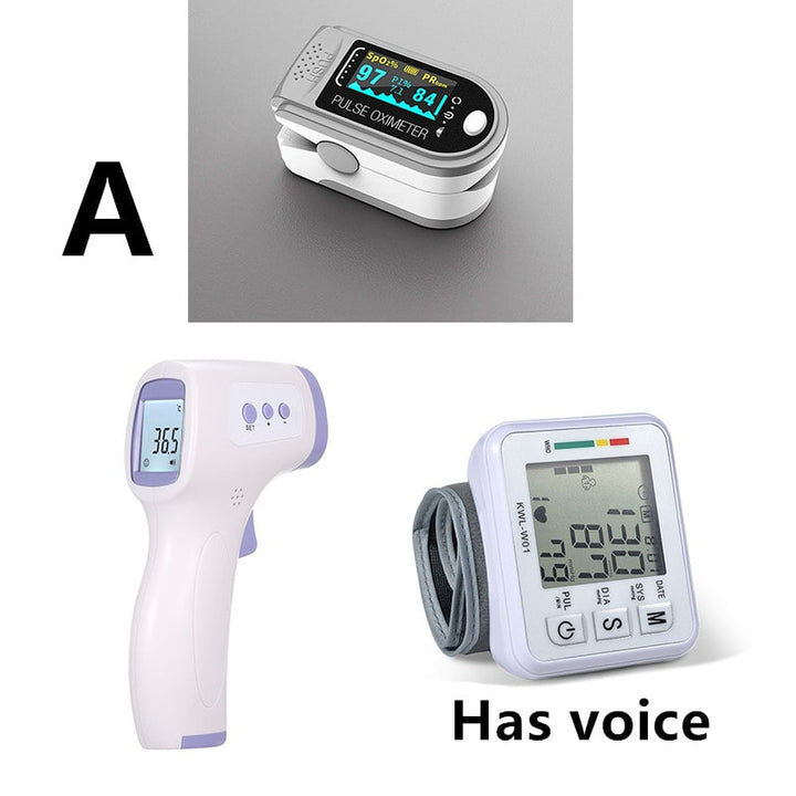 Automatic Home Wristband Blood Pressure Monitor with Portable Lcd Display and Heart Rate Detection