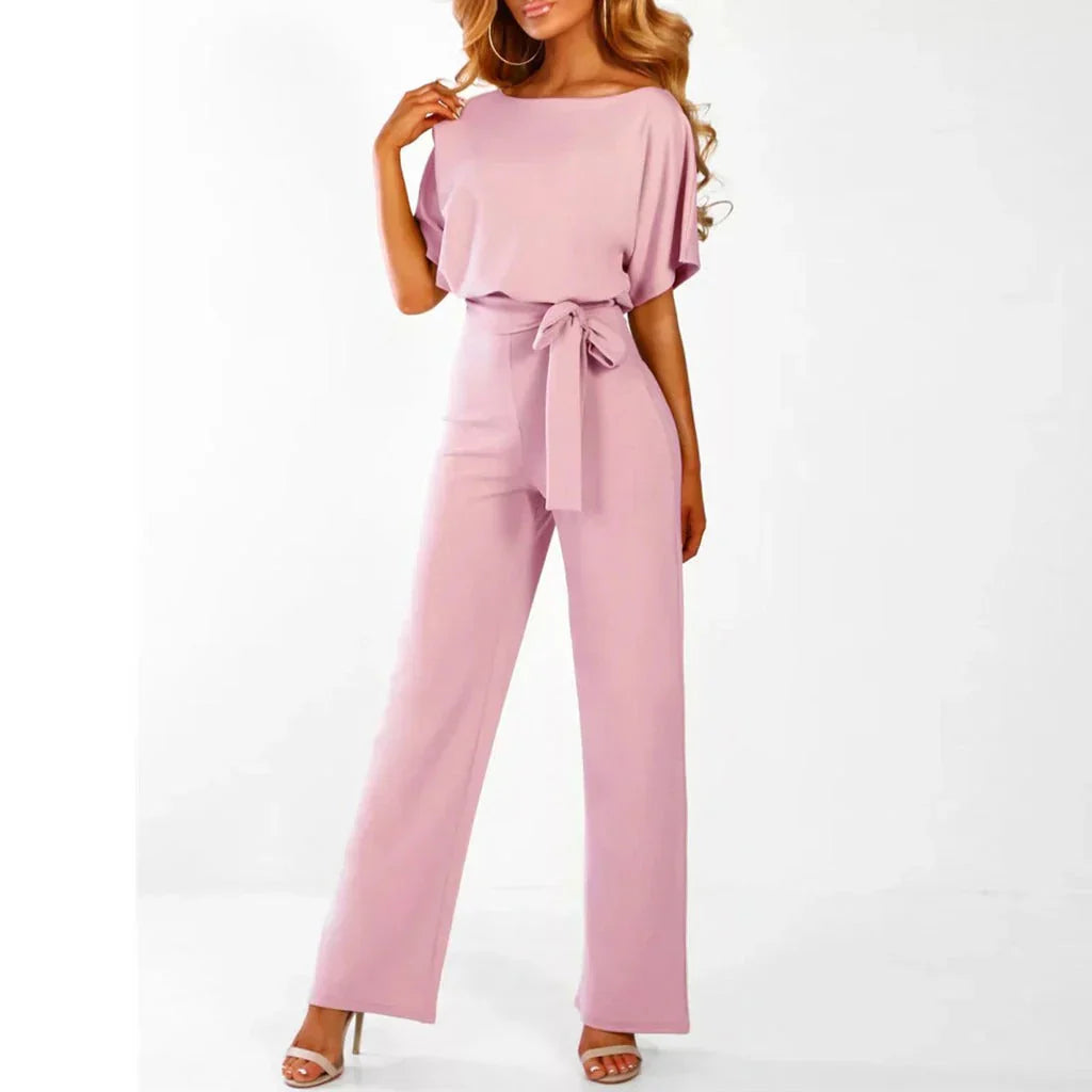 Elegant Women's Jumpsuit with Slim Waist