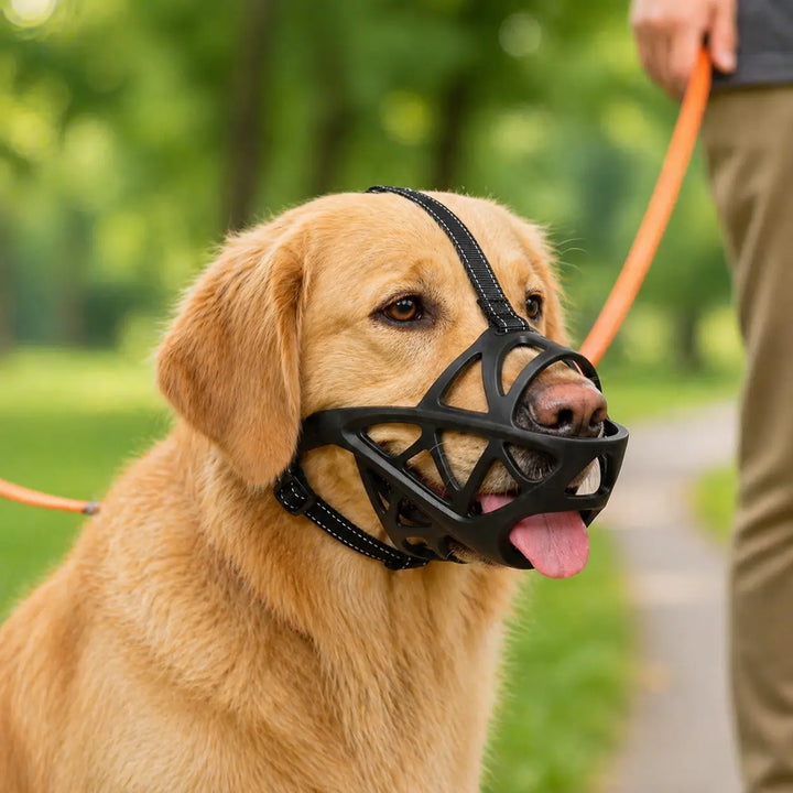 Dog Muzzle | Breathable & Adjustable for Training and Daily Use