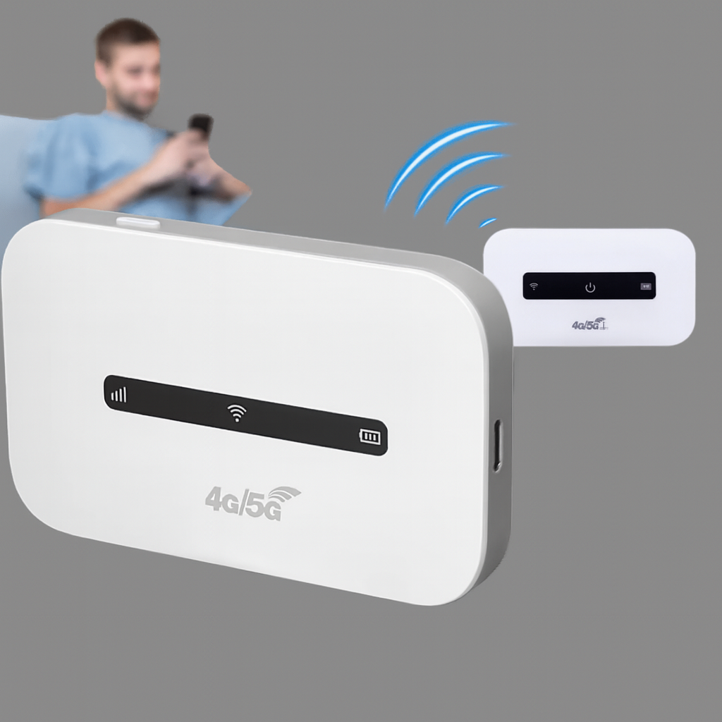 Portable Wi-Fi Router – On-the-Go Internet Access
