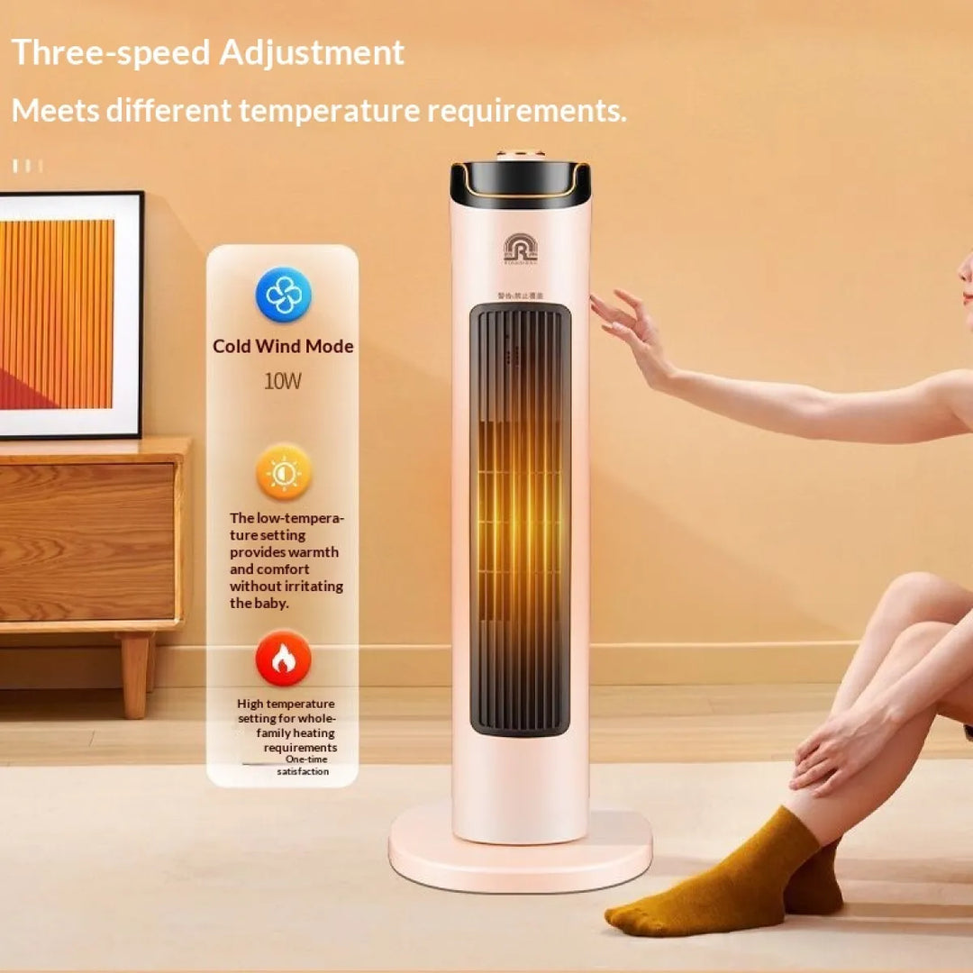Portable Vertical Home Instant-Heating Fan
