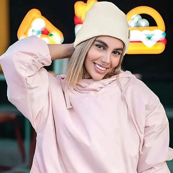 Silk-Lined Winter Hat - Noor