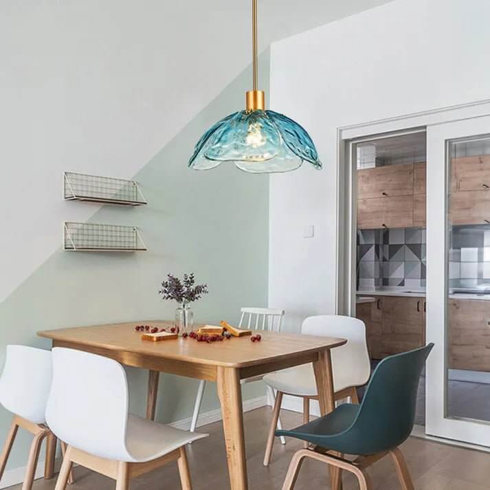 Flower Leaf Pendant Lamp - Elegant Night Lamp