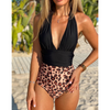 Women One Piece Sexy Pleated Summer Beachwear