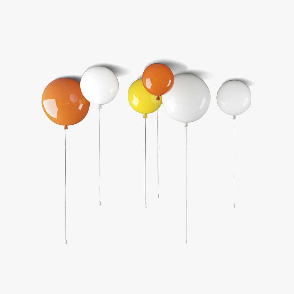 AuraLite - Compact, Modern LED Balloon Ceiling Lamp