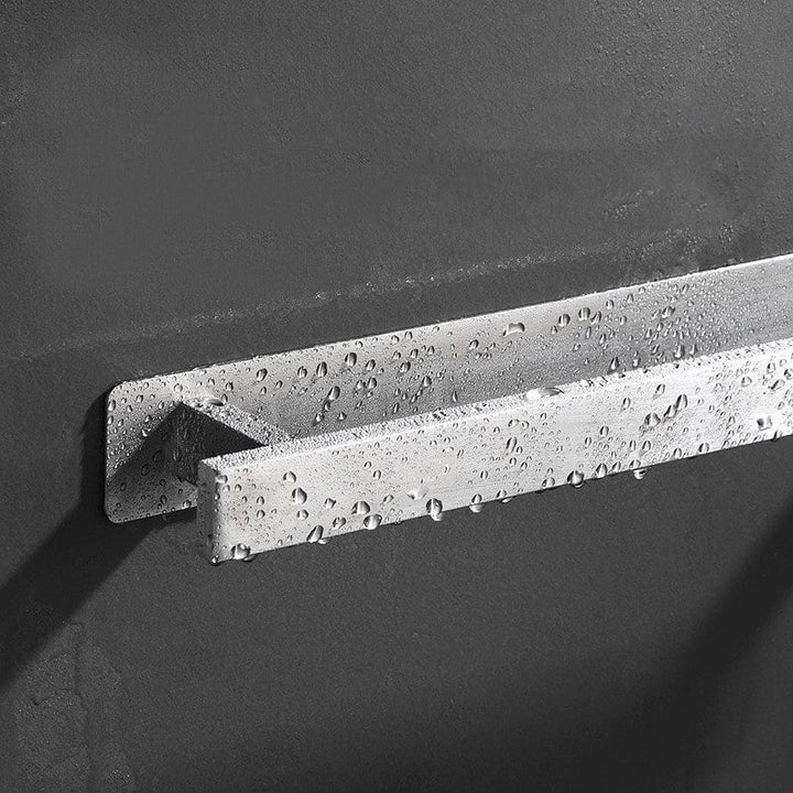 Bathroom Towel Bar Wall Mounted Stainless Steel with Adhesive Backplate 40cm 18 Inch
