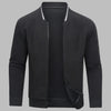 Comfortable and Warm Men’s Zip-Up Sweater