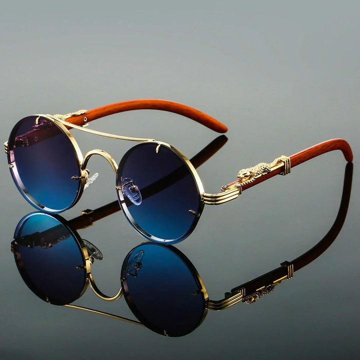 Retro Polarised Sunglasses with UV400 Protection