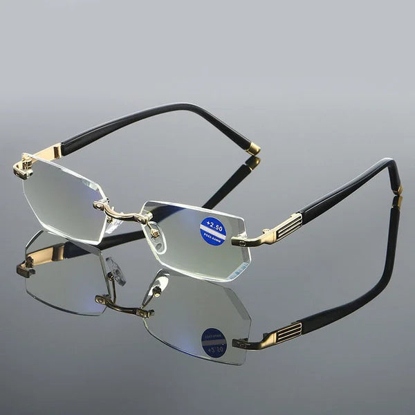 Advanced Multifocal Blue Light Blocking Reading Glasses - SapphireView