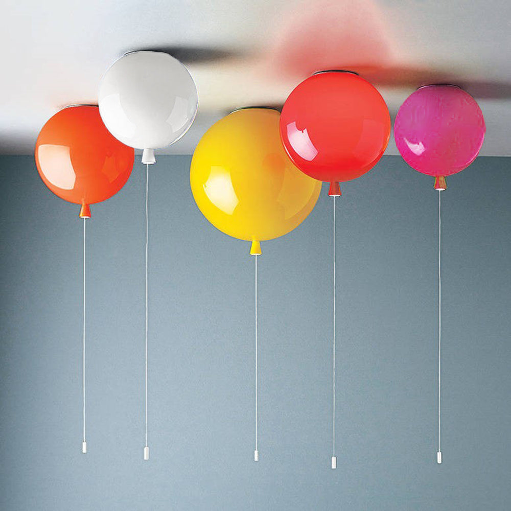 AuraLite - Compact, Modern LED Balloon Ceiling Lamp
