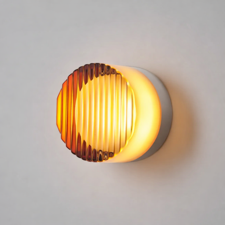 Nordic Round Wall Light – Modern LED Wall Lamp for Bedroom and Hallway
