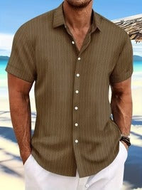 Summer Short-Sleeve Men's Shirt