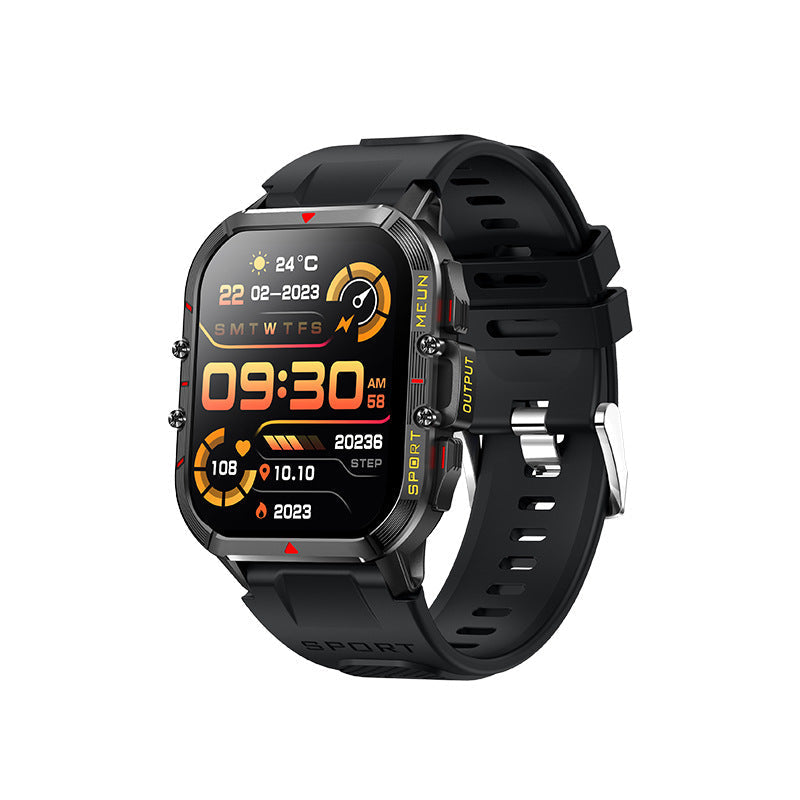 Waterproof Smartwatch with Blood Pressure, Blood Oxygen Saturation and Sleep Monitor