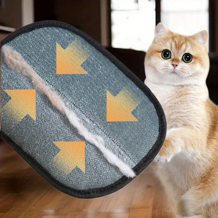 FurEase Pet Hair Removal Gloves – Pack of 4 for Dogs and Cats