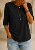 Essential Comfort T-Shirt - Soft Basic with Crew Neck and Short Sleeves